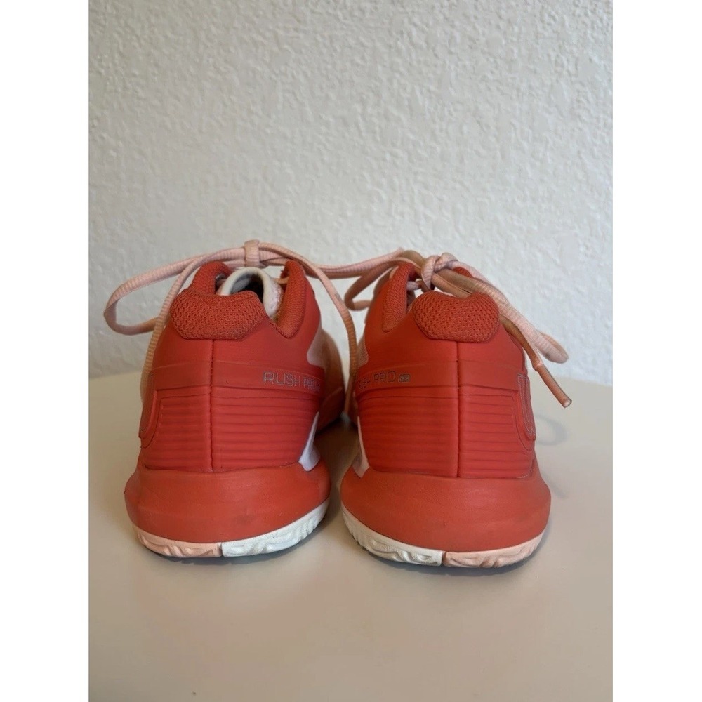 Women's WILSON Rush Pro 3.5 Tennis Shoes Sneakers WRS327320 Size 6.5 PEACH CORAL - Picture 9 of 9
